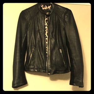 Genuine 100% leather, Black Rivet, jacket